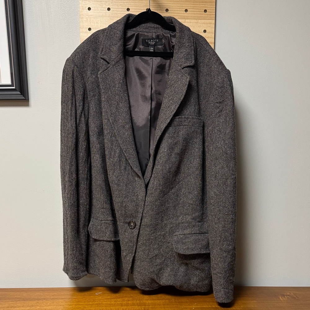 Vintage Talbots Women’s Oversized Blazer